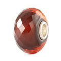 Trollbeads Fiaba d’Inverno TGLBE-30077, bead in vetro su sfondo neutro – CICCO Gioielleria