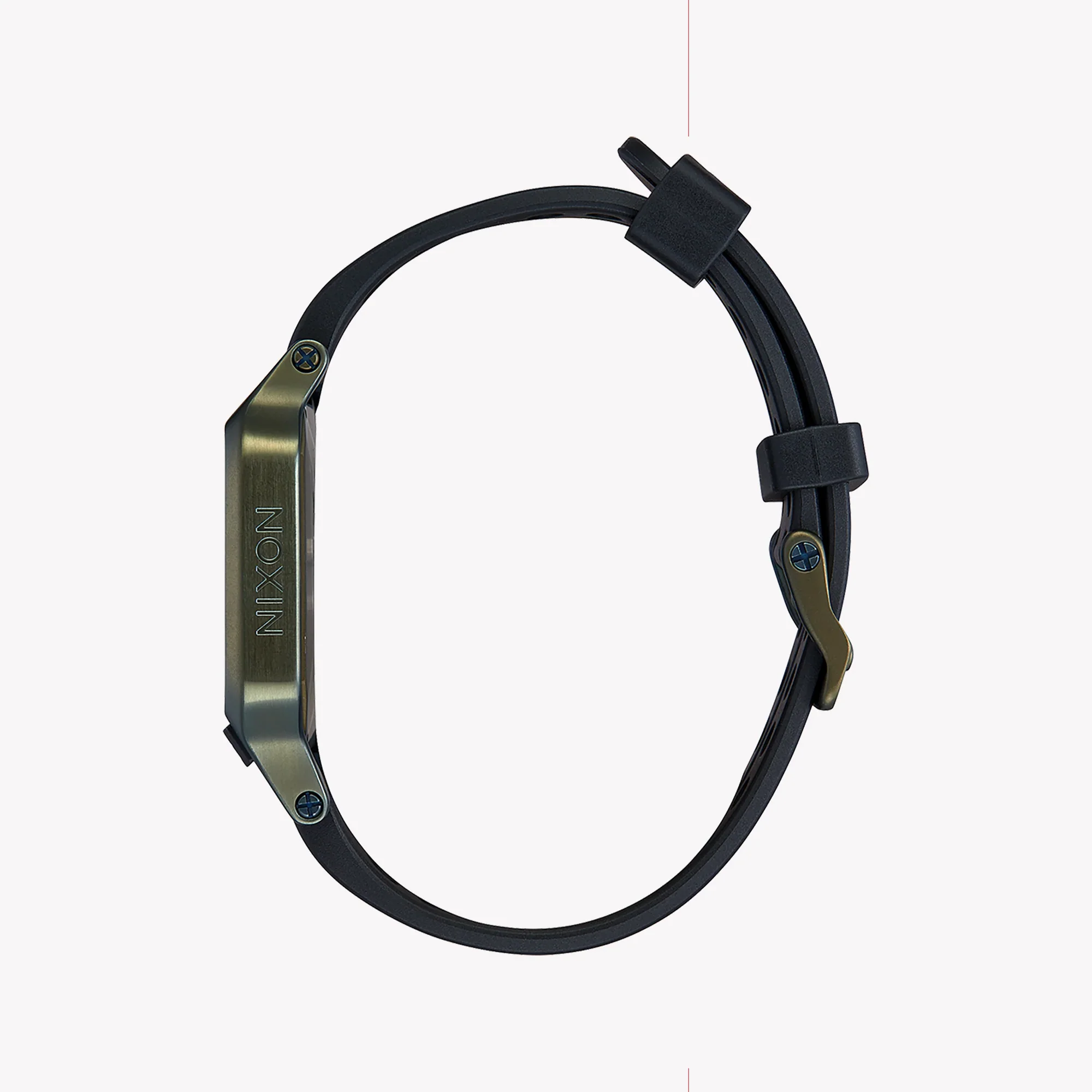 Nixon Head A1320-1085 | Orologio Digitale Sportivo Unisex 38mm Vista laterale | Gioielleria CICCO
