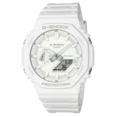 Orologio Casio G-Shock GA-2100-7A7ER Bianco – Design Tone-on-Tone da Cicco Gioielleria