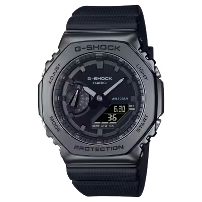 Casio G-SHOCK GM-2100BB-1AER – Orologio Ana-Digi Full Black in acciaio inossidabile da Cicco Gioielleria