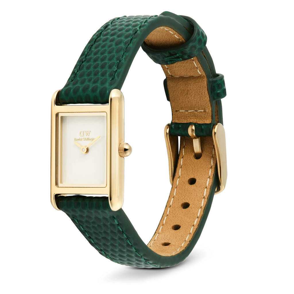 DW00100906 - Bound Mini Green Lizard Gold