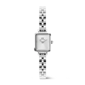 Orologio Daniel Wellington Quadro Mini Arch 3-Link White Sunray Silver DW00100844 – Cicco Gioielleria