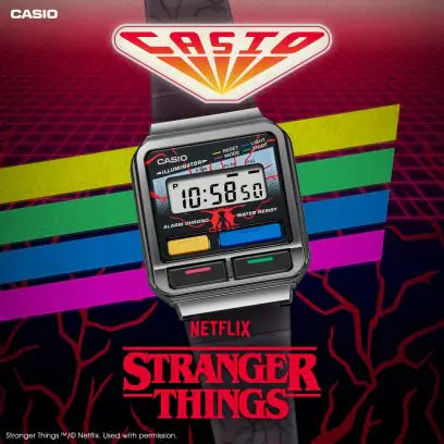 Casio Vintage A120WEST-1A | Edizione Stranger Things x Casio