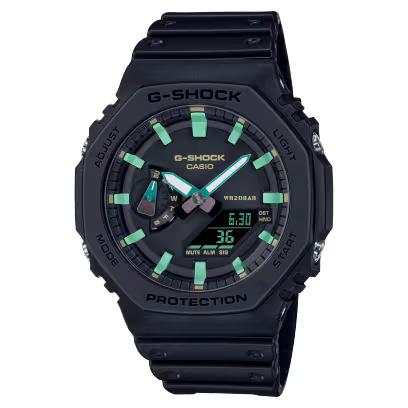 Casio G-SHOCK GA-2100RC-1A - Vista frontale | CICCO Gioielleria