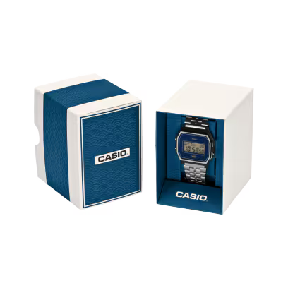 Packaging speciale Casio Vintage A159WEVJ-2ER – confezione regalo edizione Made in Japan Yamagata Casio