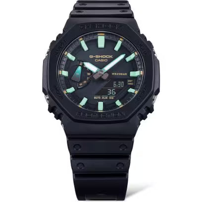 Casio G-SHOCK GA-2100RC-1A - Vista laterale | CICCO Gioielleria
