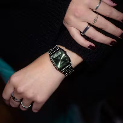 Casio Vintage AQ-230A-3AMQYES | Orologio Analogico-Digitale Quadrante Sunray