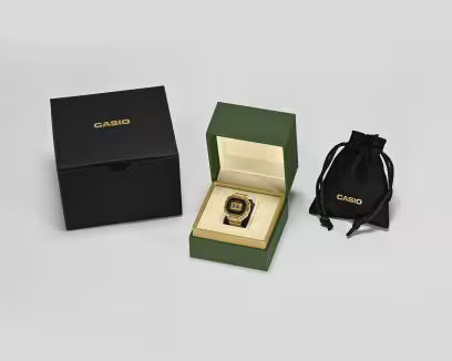Packaging Casio G-SHOCK CRW-001G-9ER – Confezione ufficiale 50° anniversario – CICCO Gioielleria