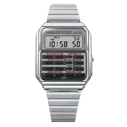 Casio Vintage CA-500WEBF1A edizione limitata Ritorno al Futuro 40° anniversario orologio calcolatrice