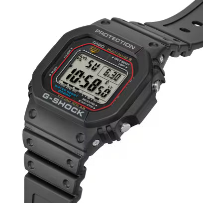 Casio G-SHOCK GW-M5610U-1ER – Dettaglio quadrante digitale nero stile DW-5000 – CICCO Gioielleria