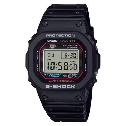 Orologio Casio G-Shock DW-5000R-1A – Vista frontale – Cicco Gioielleria
