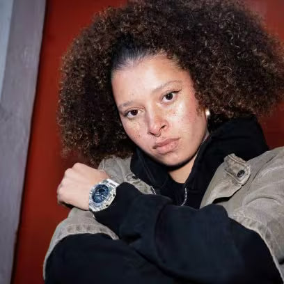 Casio G-SHOCK GA-2100CM-5A - Orologio camouflage indossato al polso | CICCO Gioielleria