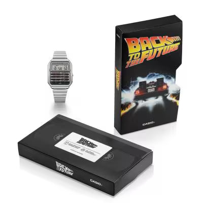 Casio Vintage CA-500WEBF1A confezione packaging edizione limitata Ritorno al Futuro
