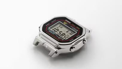 Orologio Casio G-Shock DW-5000R-1A – Dettaglio cassa in acciaio – Cicco Gioielleria