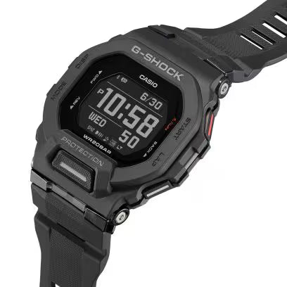 Casio G-Shock GBD-200-1 orologio running Bluetooth step counter - dettaglio laterale