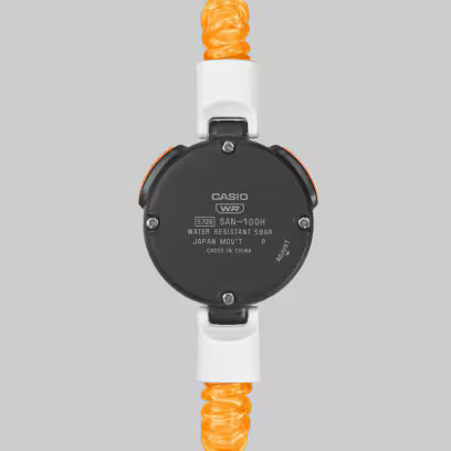 Casio SAN-100H-7B Orologio da Sauna – Vista retro – CICCO Gioielleria
