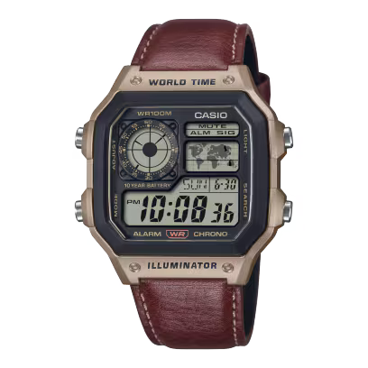 Casio Vintage AE-1200WHL-5AV | Orologio Multifunzione Verde