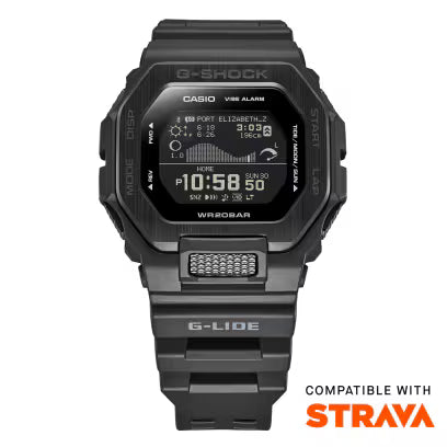 Casio G-Shock GBX-100NS-1 G-LIDE orologio surf Bluetooth - compatibile Strava