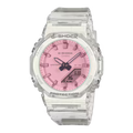 Casio G-Shock GMA-P2100SR-7AER – Orologio donna compatto con cassa traslucida e vetro cangiante