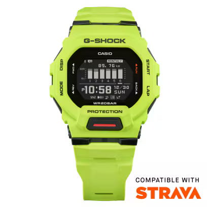 Casio G-Shock GBD-200-9ER – Orologio G-SQUAD con GPS Bluetooth compatibile Strava – CICCO Gioielleria