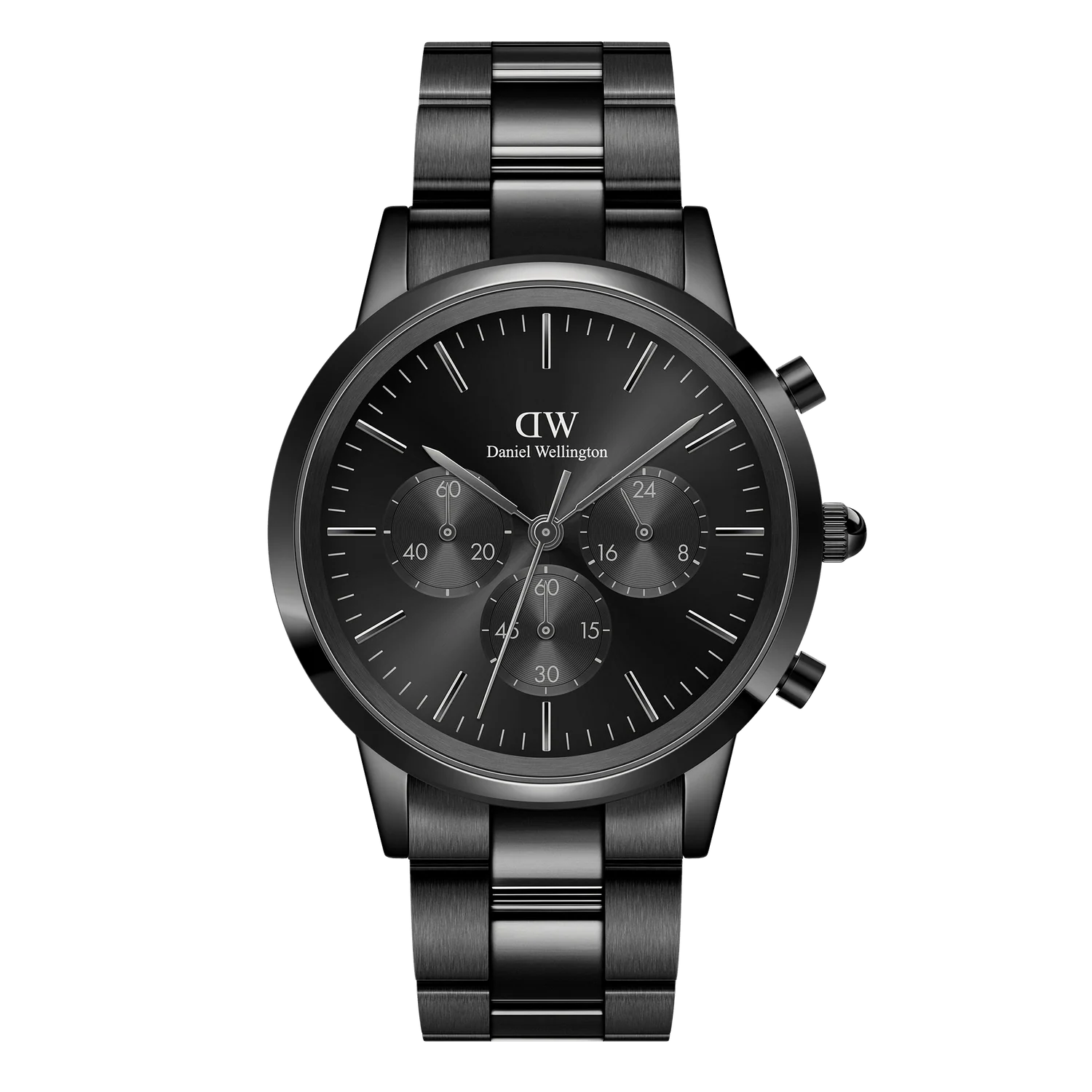 DW00100642 - Iconic Chronograph Link Onyx B