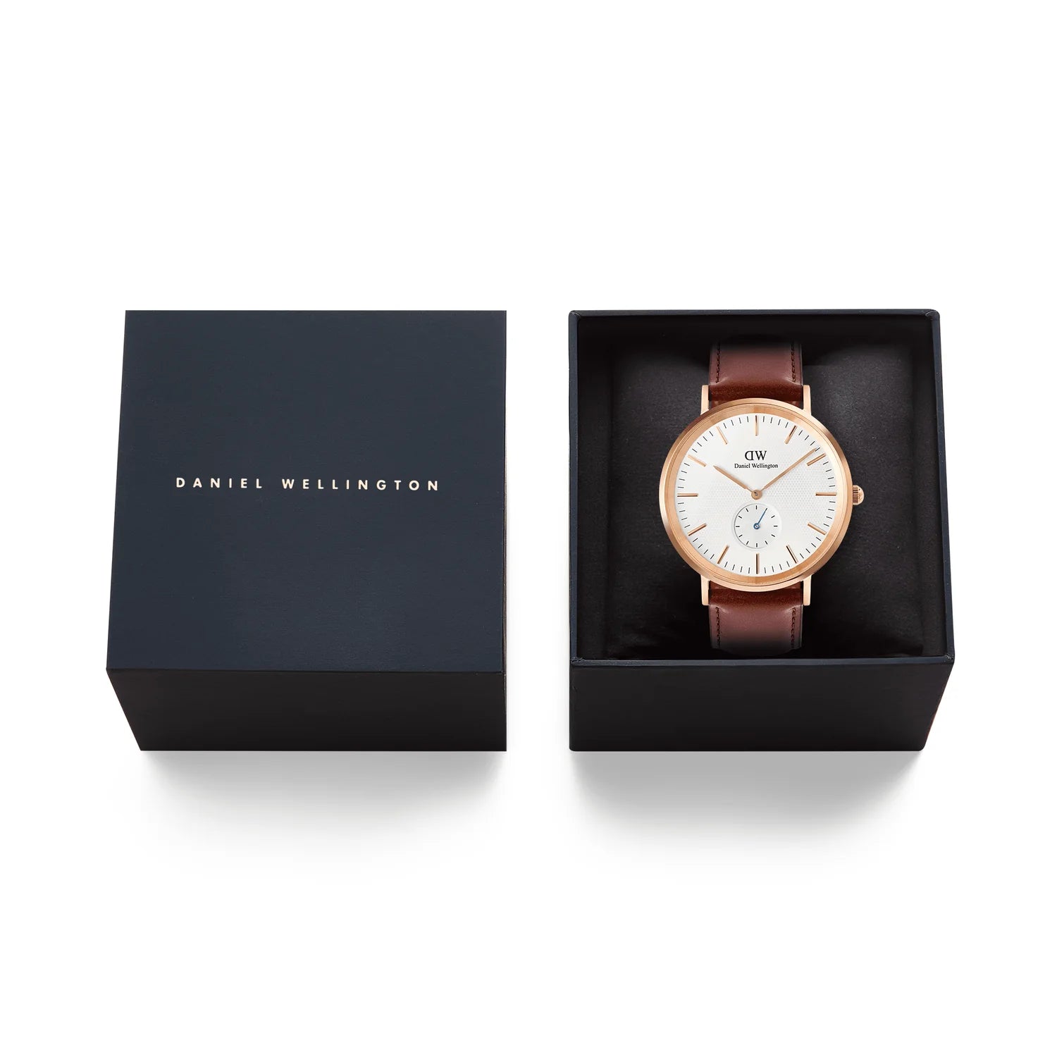 DW00100871 - Classic Multi-Eye St Mawes Off-white Sunray Rose Gold