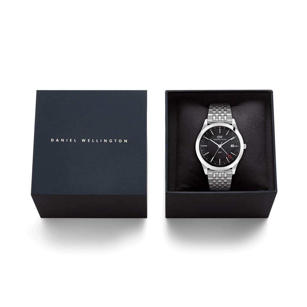 Packaging Daniel Wellington Pathfinder GMT DW00100978 – Confezione originale orologio uomo