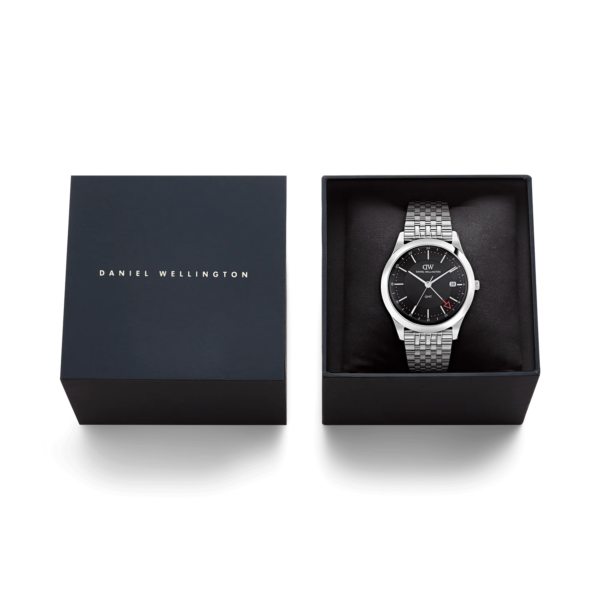 Packaging Daniel Wellington Pathfinder GMT DW00100978 – Confezione originale orologio uomo