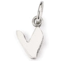 rollbeads Lettera V – TAGBE-20291 | Charm Trollbeads | CICCO Gioielleria