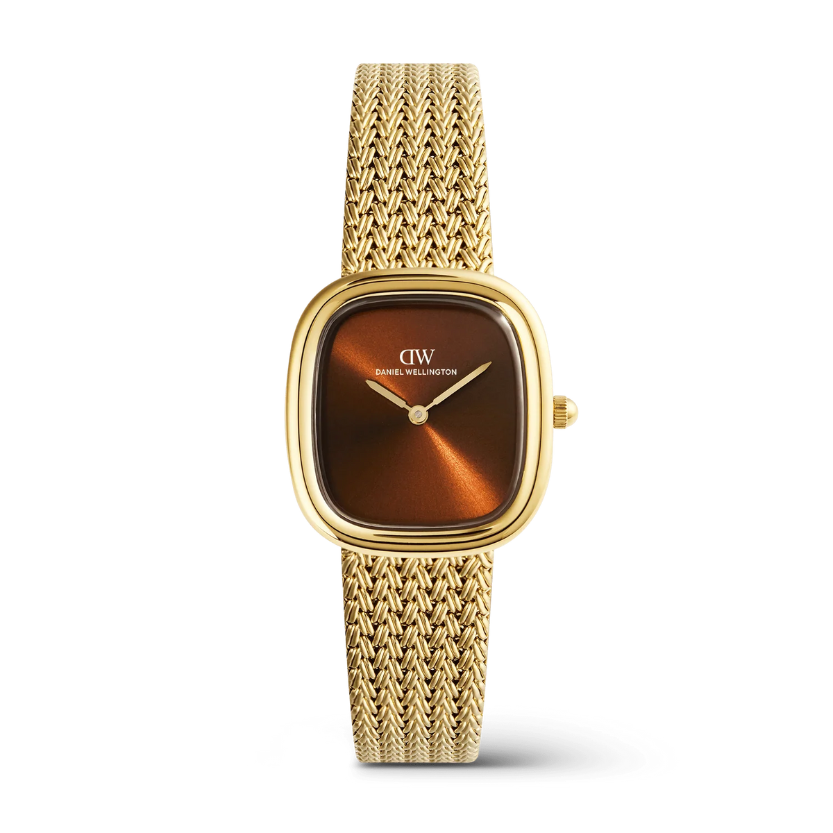 Daniel Wellington Margot DW00100968 – Orologio donna cassa oro quadrante ambra su sfondo neutro