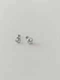 Orecchini a luna in argento 925 con zirconi OR0111, CICCO Gioielleria.