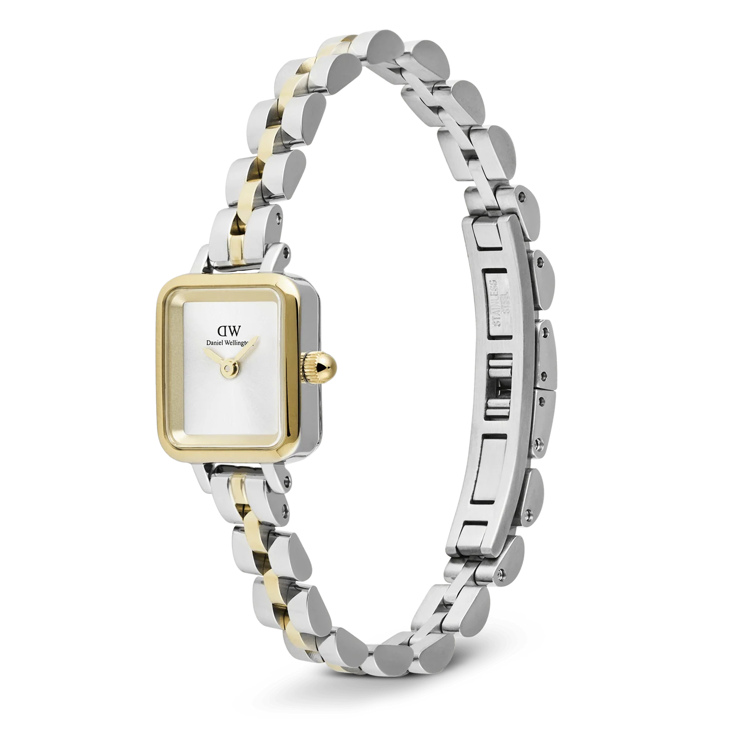 DW00100925 - Quadro Mini Arch 3-Link Two Tone Gold