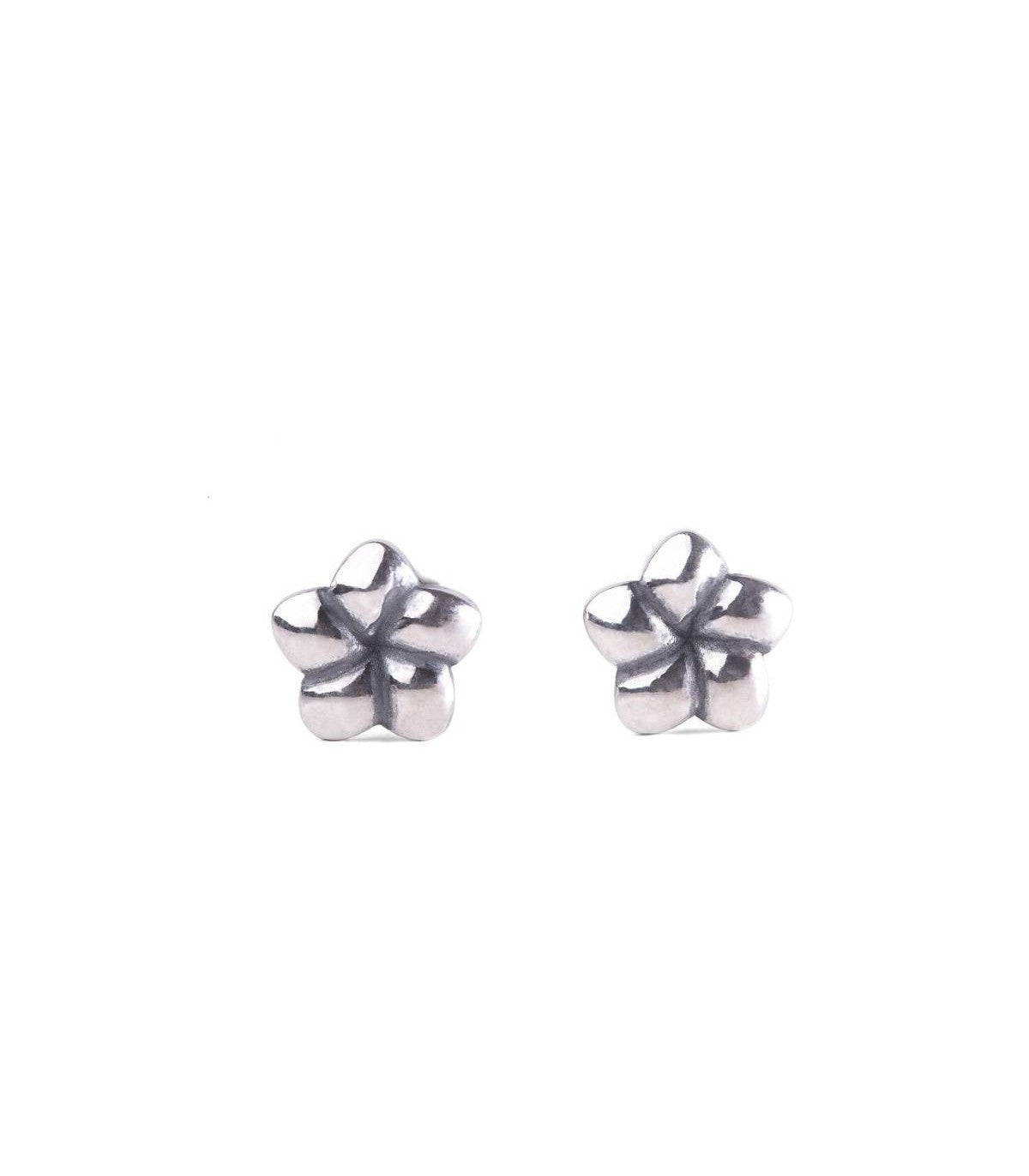 Orecchini a lobo Fiori Tropicali Trollbeads in argento sterling 925, collezione Thun by Trollbeads – TAGEA-00111