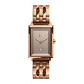 MVMT Signature Square Hayden MF03-RG – Orologio donna rose gold quadrante beige 24mm – Cicco Gioielleria