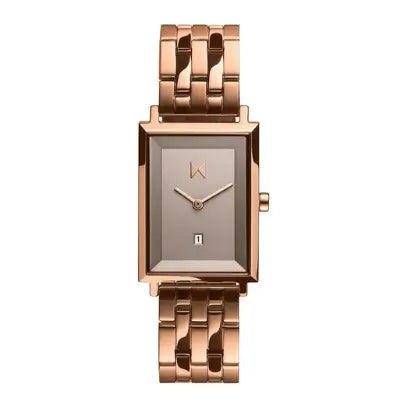 MVMT Signature Square Hayden MF03-RG – Orologio donna rose gold quadrante beige 24mm – Cicco Gioielleria
