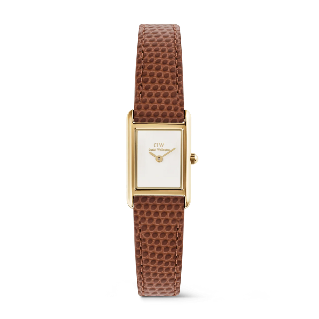 DW00100905 - Bound Mini Light Brown Lizard Gold