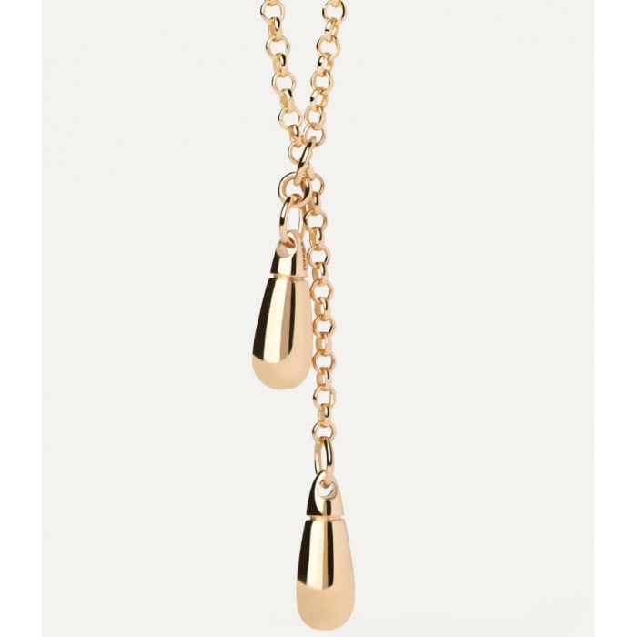 Collana PDPAOLA Tango CO01-782-U in argento 925 placcato oro 18K – CICCO Gioielleria