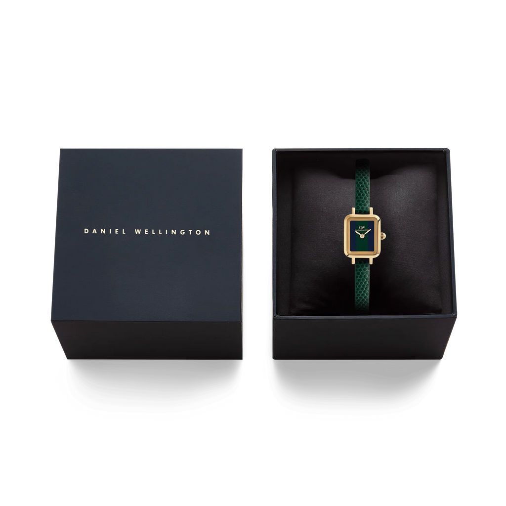 Packaging Daniel Wellington Quadro Mini DW00100958 – Confezione originale orologio donna
