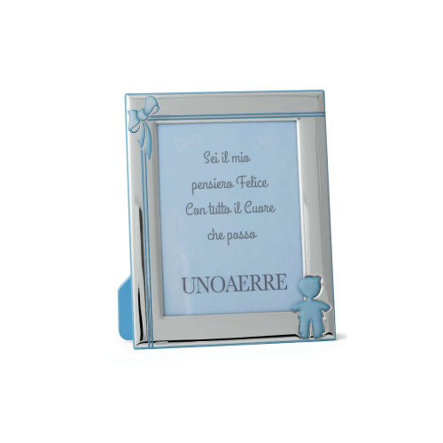 UNOAERRE - 5867 Cornice portafoto in argento bianco