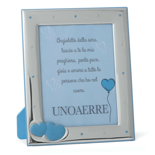 UNOAERRE - 5876 Cornice portafoto in argento bianco