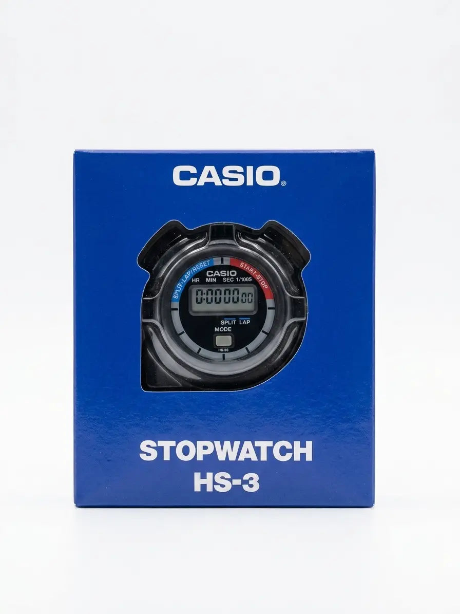 Casio HR-3V-1R – Confezione originale – Cronometro digitale da Cicco Gioielleria
