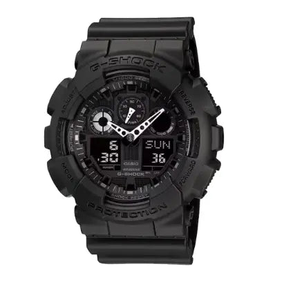 Casio G-SHOCK GA-100-1AER – Orologio analogico-digitale nero da CICCO Gioielleria