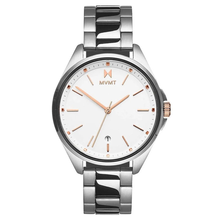 MVMT Coronada 28000001-D – Orologio donna 36mm argento quadrante bianco – Cicco Gioielleria