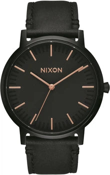 Nixon A1058-957 Porter Leather Nero