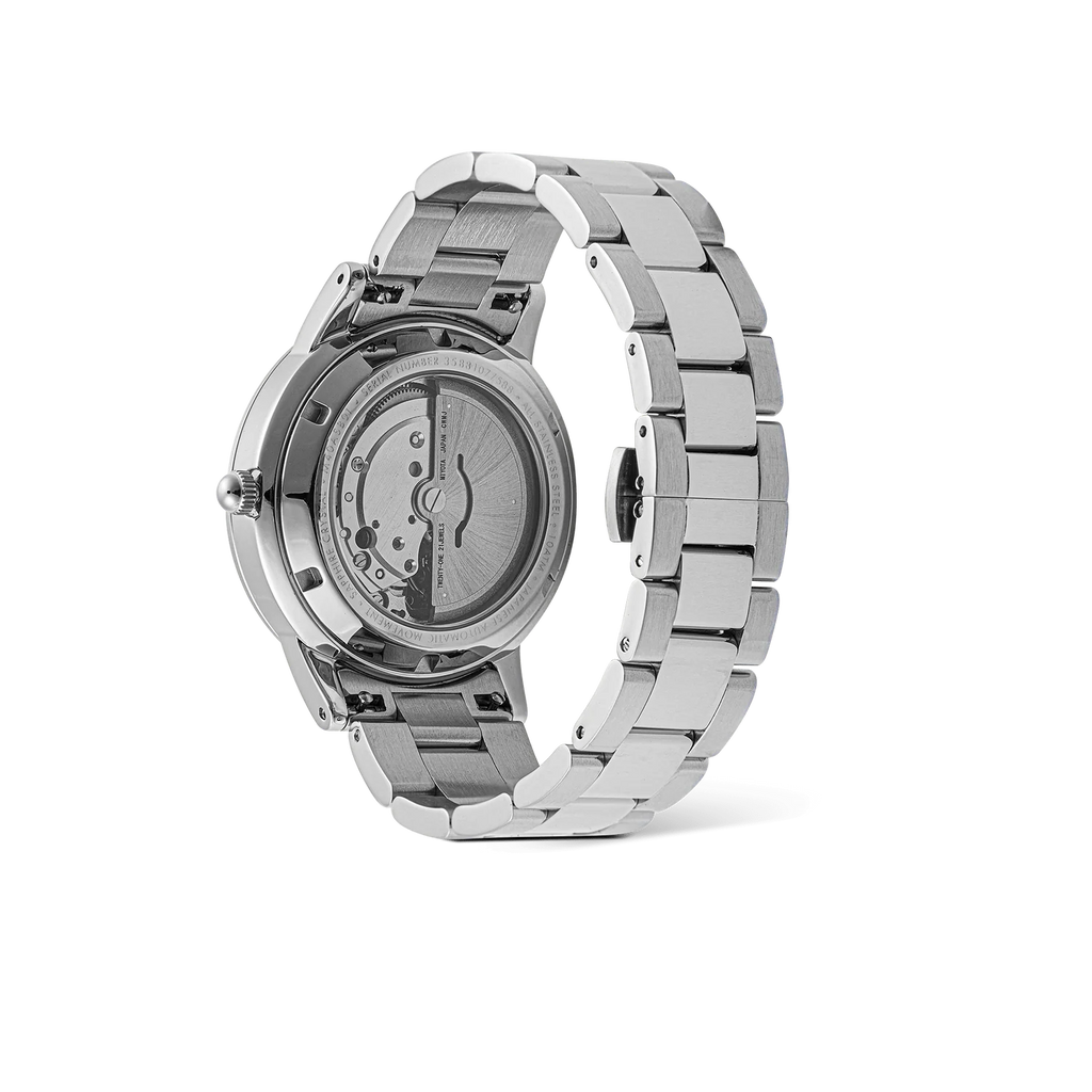 Orologio Daniel Wellington Iconic Link Automatic Silver Quadrante Bianco DW00100754 Dettaglio Cinturino | CICCO Gioielleria
