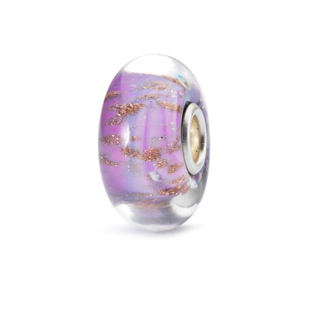 Trollbeads Rosa di Sera – Bead in Vetro di Murano | TGLBE-10326