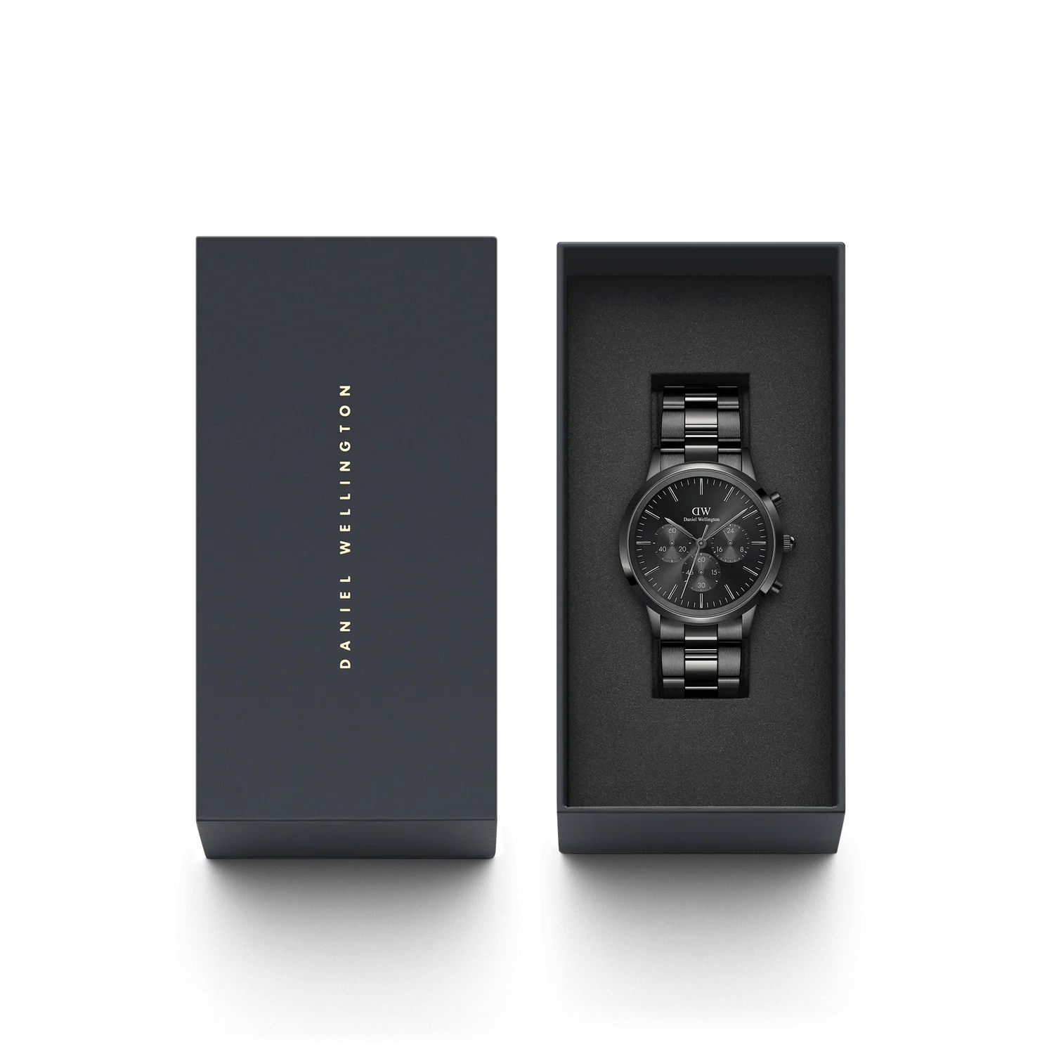 DW00100642 - Iconic Chronograph Link Onyx B