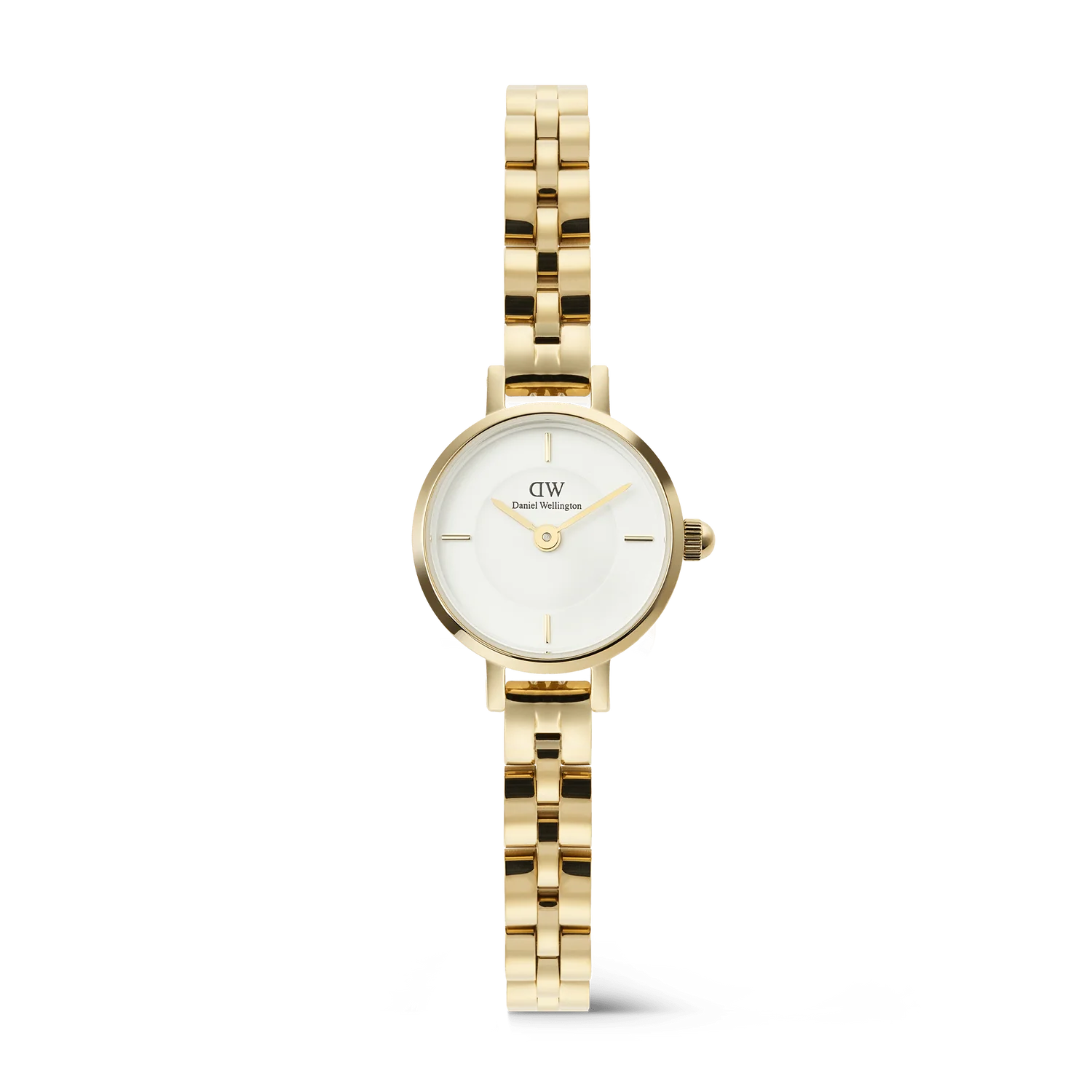 Orologio Daniel Wellington Petite Mini Arch 3-Link White Gold DW00100855 – Cicco Gioielleria