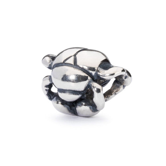 Trollbeads Scarabeo Magico TAGBE-20071 – Bead in argento sterling 925, collezione Museum