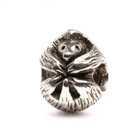 Trollbeads Porcospino TAGBE-30090 – Bead in argento 925 a forma di porcospino, designer Søren Nielsen, pezzo fuori produzione
